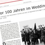 Vor 100 Jahren im Wedding